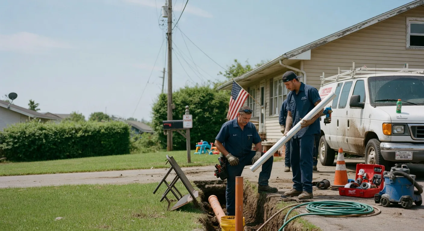 Sewer Line Inspection in Meriden, WY